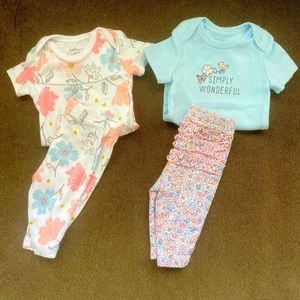 NWOT baby girl outfits